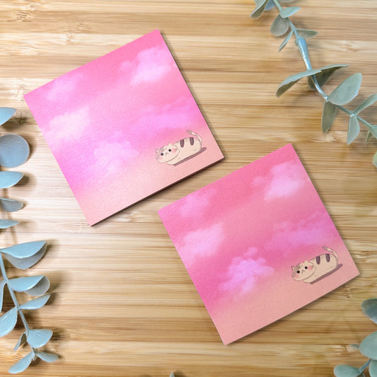 sticky note pad KITTY