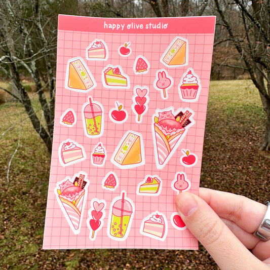 Sweet Treats Sticker Sheet