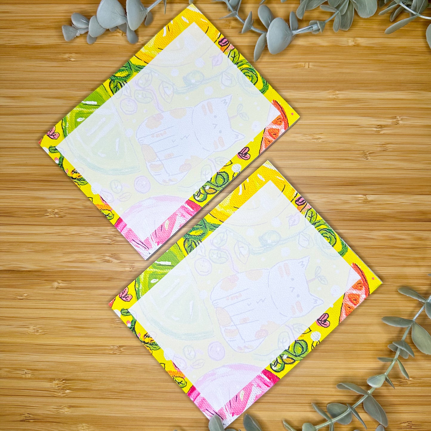 Citrus Kitty Notepad