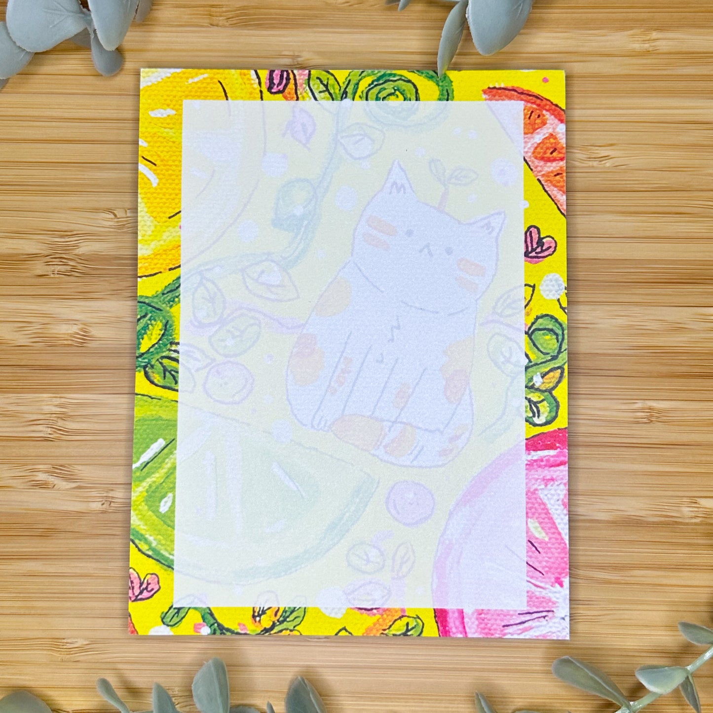 Citrus Kitty Notepad