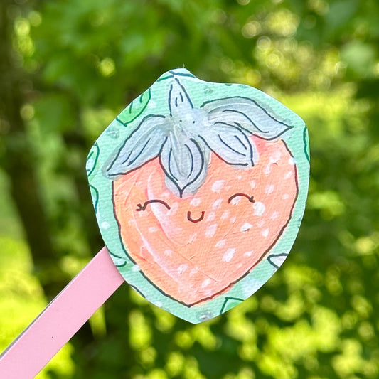 Strawberry Market Sticker