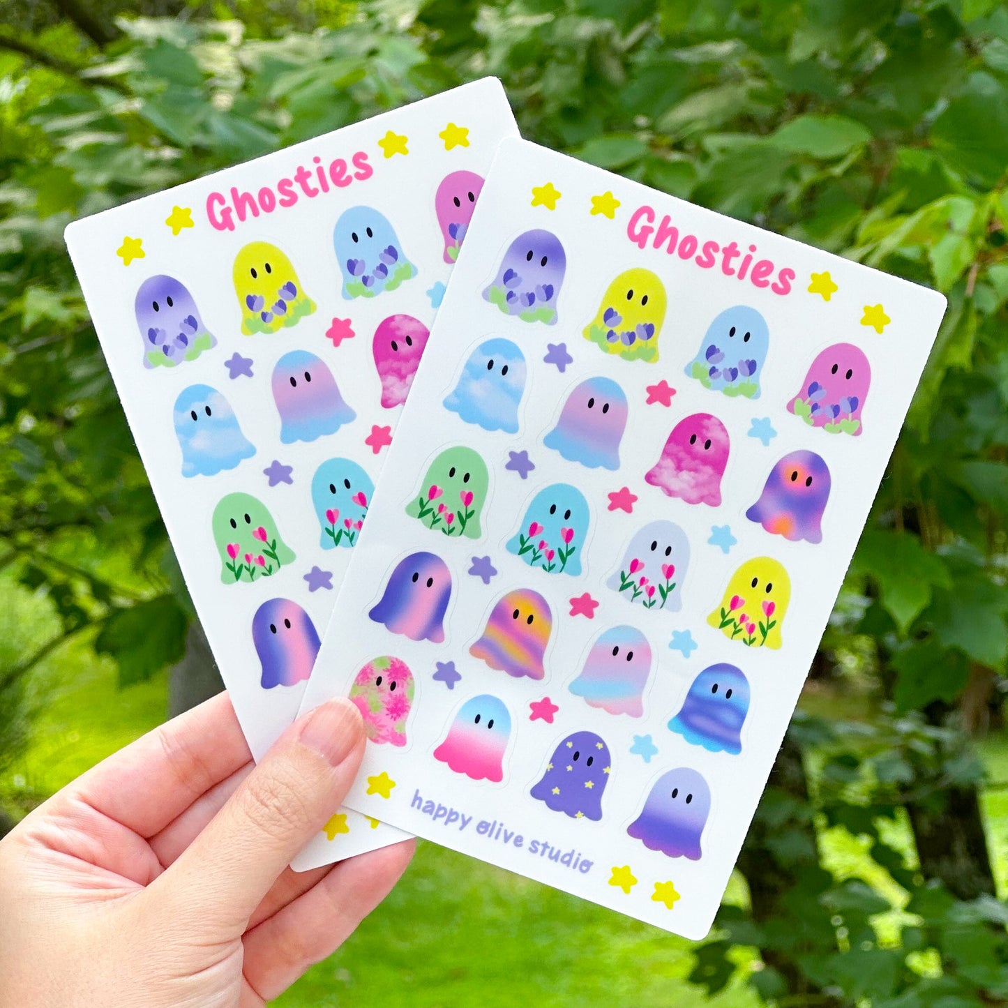Ghosties Sticker Sheet