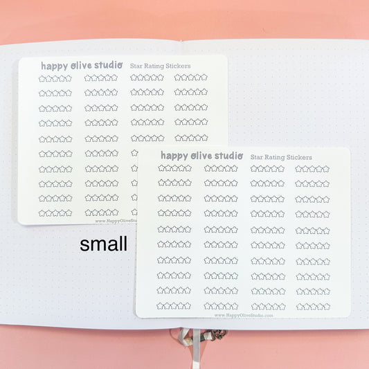 Star Rating Stickers