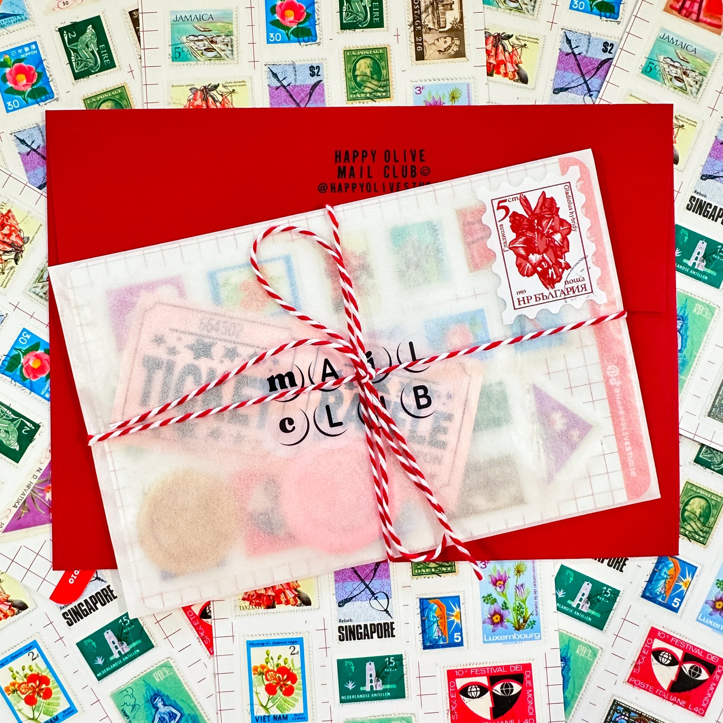 Happy Olive Mail Club (MONTHLY SUBSCRIPTION) (June Start)