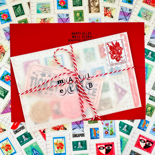 Happy Olive Mail Club (MONTHLY SUBSCRIPTION) (April Start)