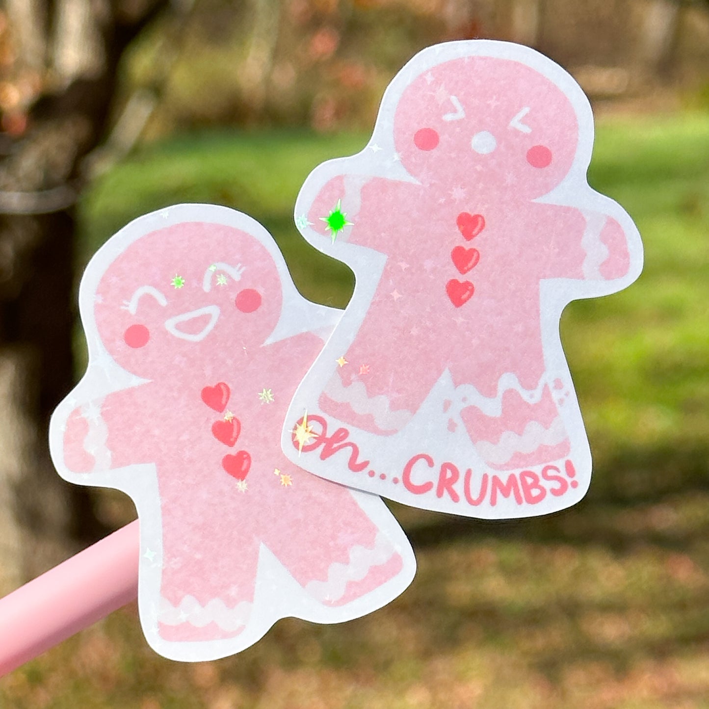 Gingerbread Cookie Sticker (2 options)