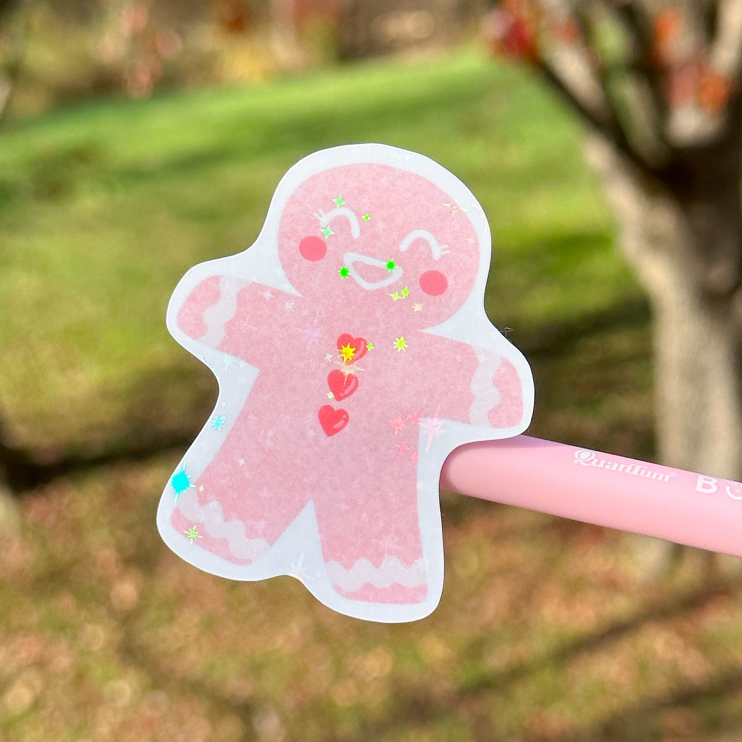 Gingerbread Cookie Sticker (2 options)