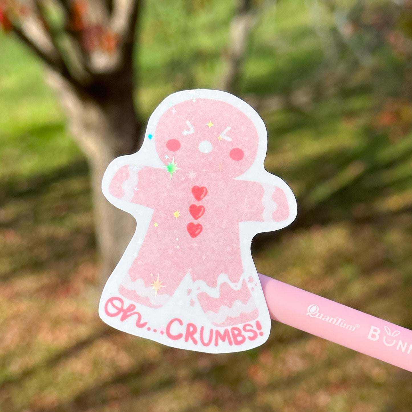 Gingerbread Cookie Sticker (2 options)