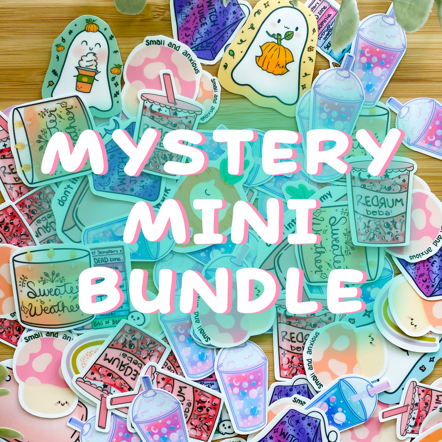 mystery mini sticker bundle