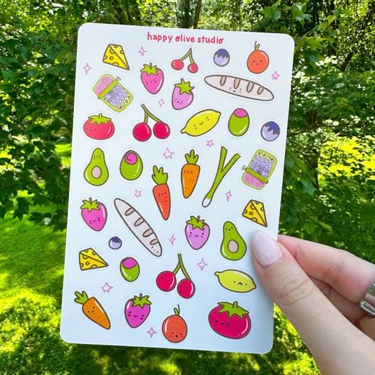 Farmer's Market Sticker Sheet