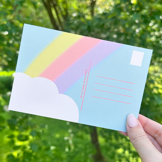 Human Artist Postcard