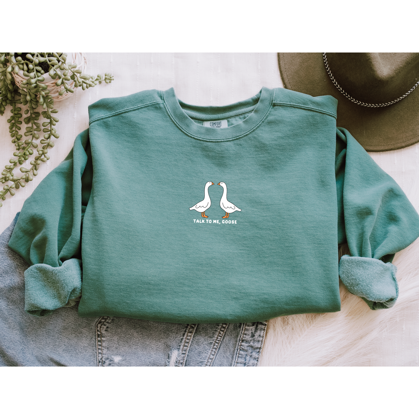 Talk to Me, Goose Crewneck Sweatshirt