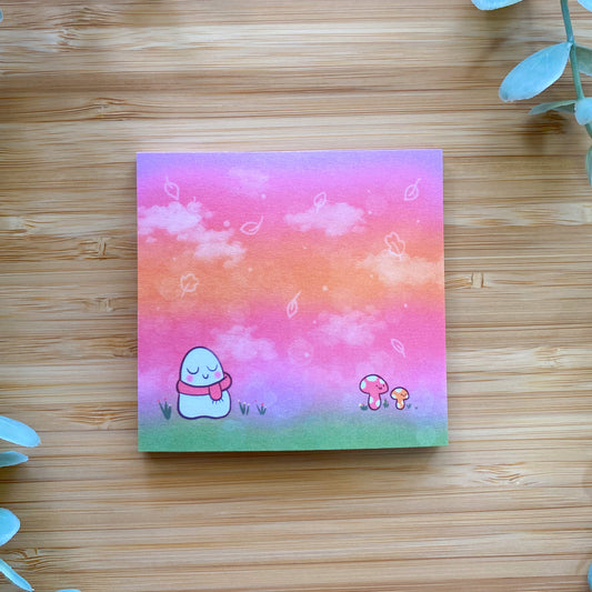 sticky note pad COZY DAY