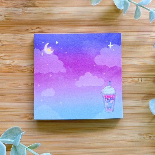 sticky note pad DREAM GLOW BOBA