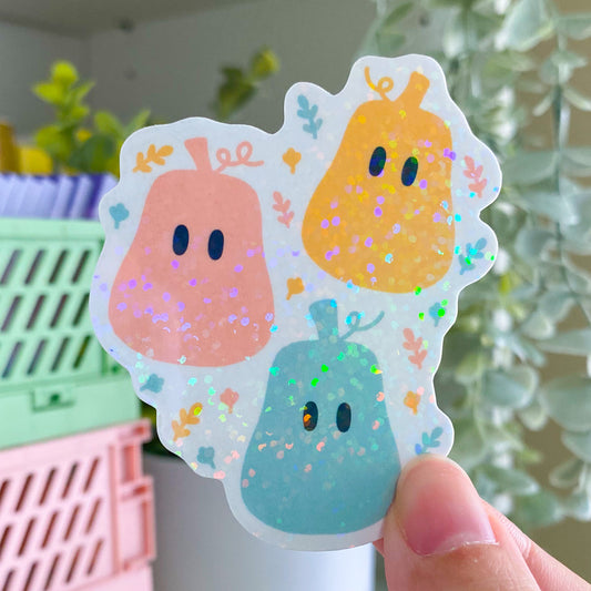 pastel gourds sticker