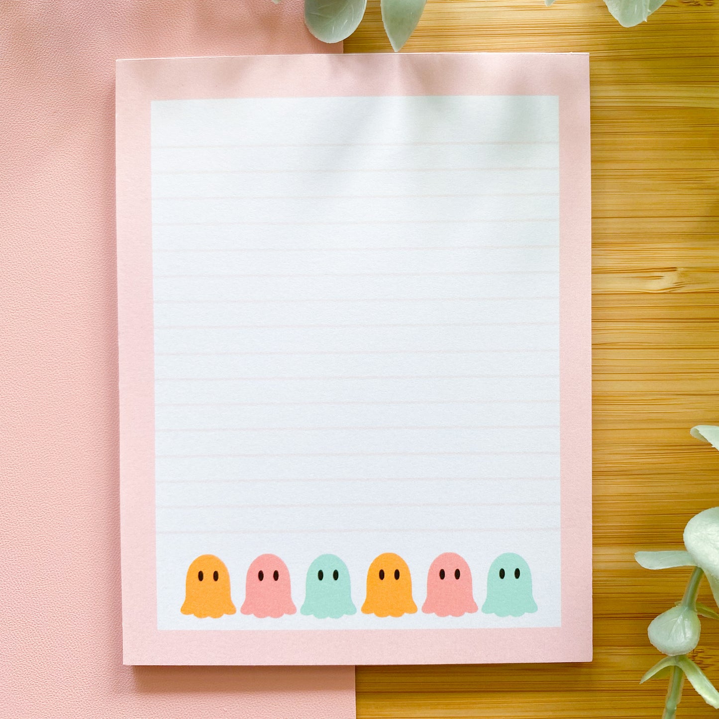 Pastel Ghosts Notepad