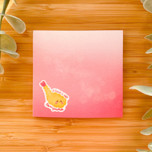 sticky note pad TEMPURA