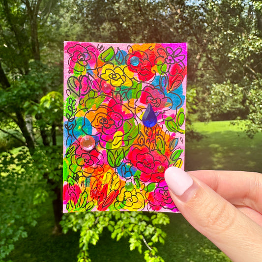 No. 011 Original Art Card ACEO
