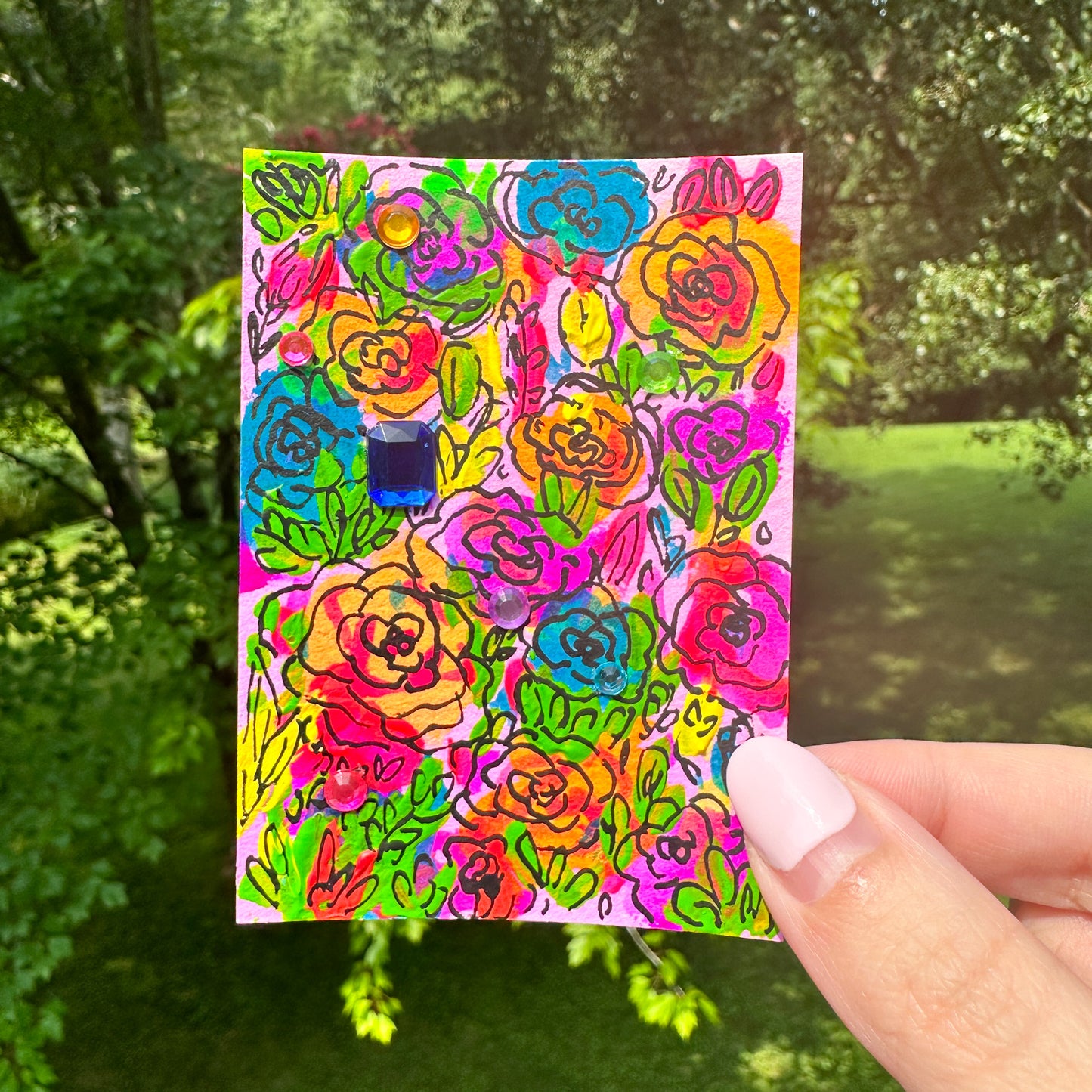 No. 012 Original Art Card ACEO