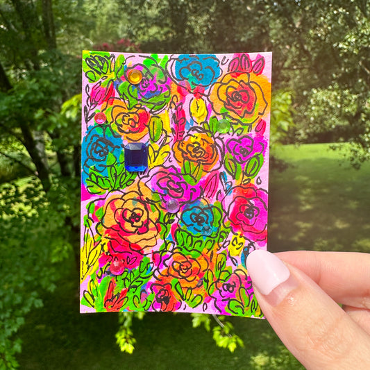 No. 012 Original Art Card ACEO