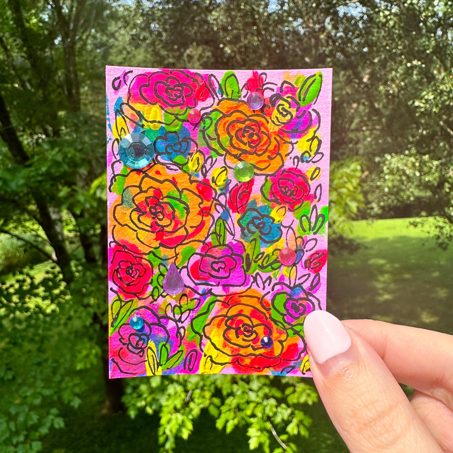 No. 013 Original Art Card ACEO