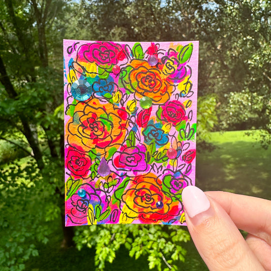 No. 013 Original Art Card ACEO