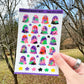 Ghouls Night Out Ghosties Sticker Sheet