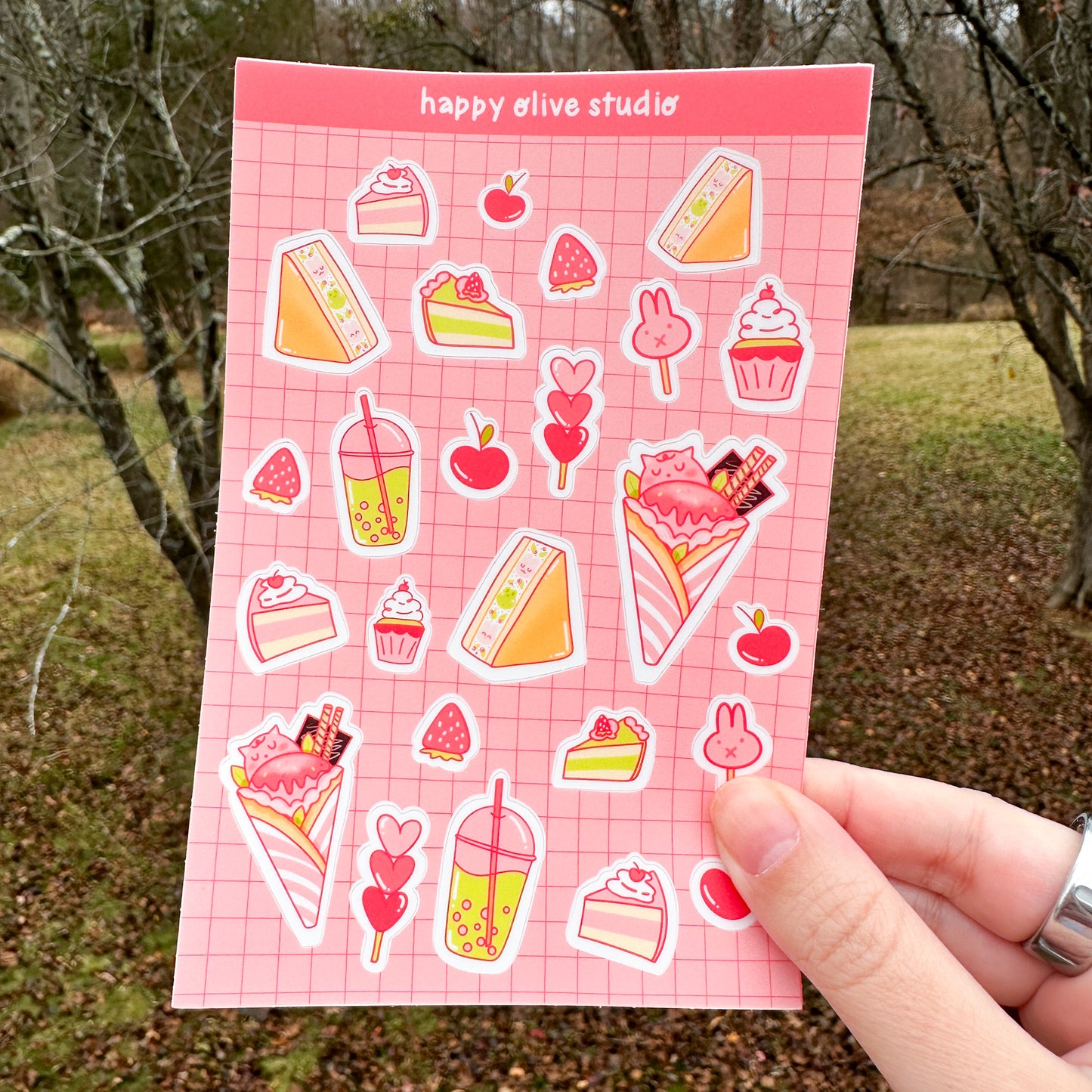 Sweet Treats Sticker Sheet