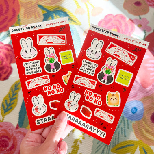 Obsession Sticker Sheet