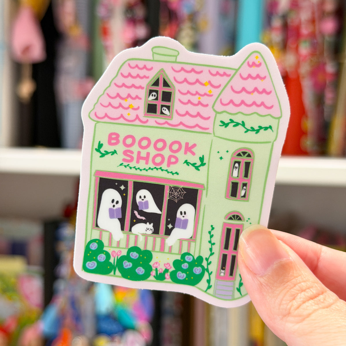 Spooky House Sticker