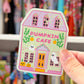Spooky House Sticker