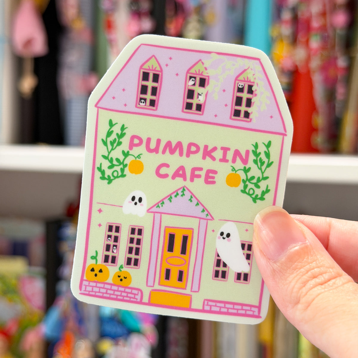 Spooky House Sticker