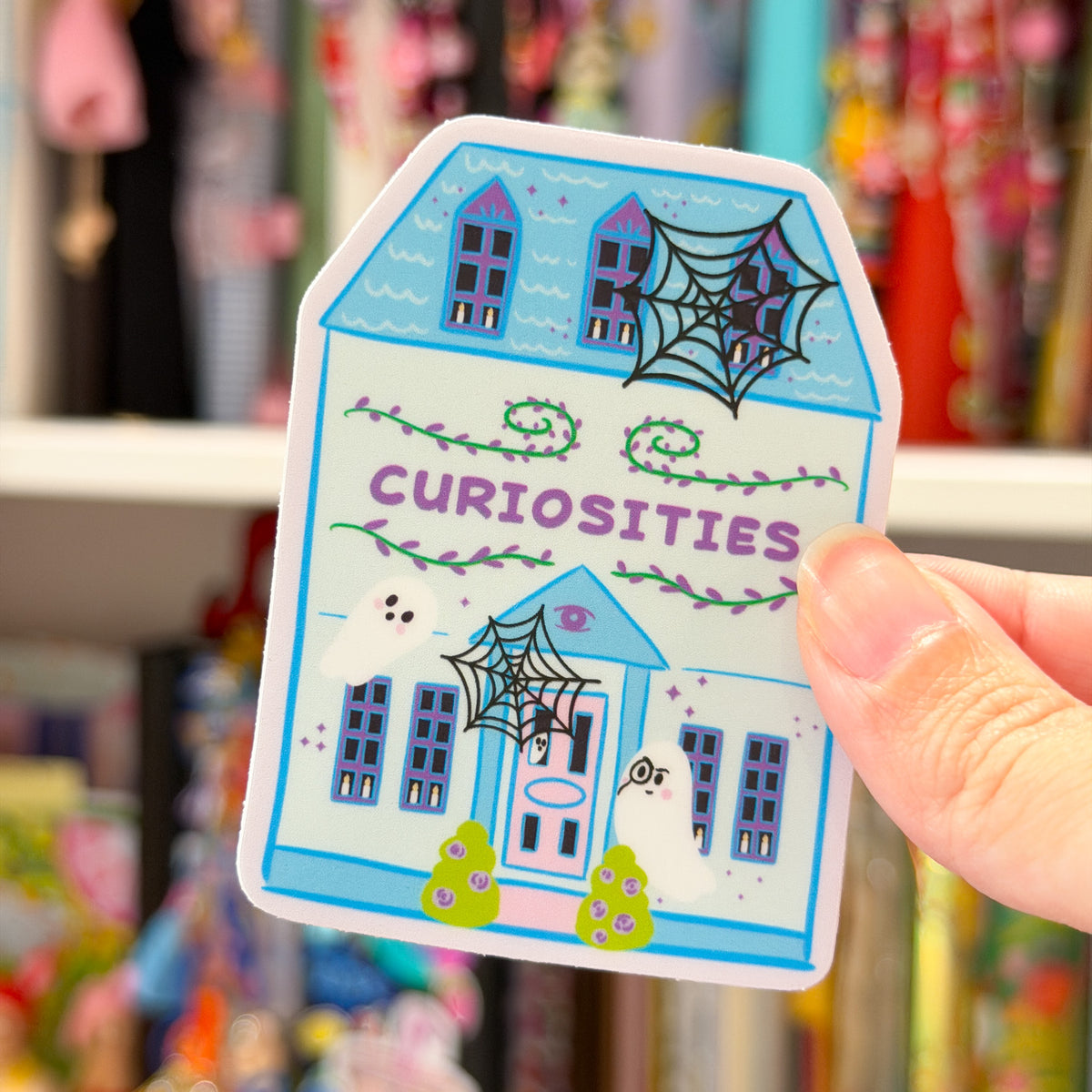 Spooky House Sticker