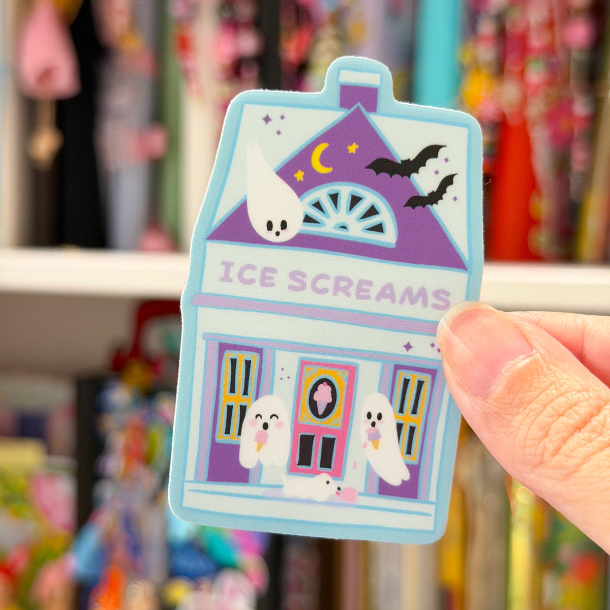 Spooky House Sticker