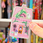 Spooky House Sticker