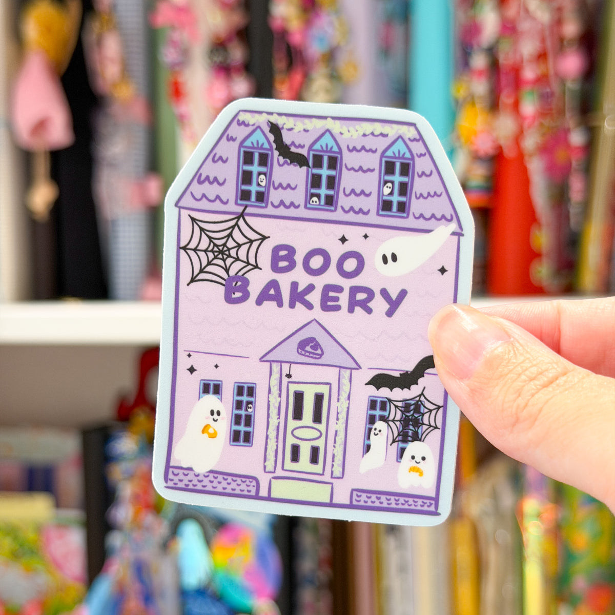 Spooky House Sticker