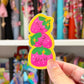 Strawberry Trio Sticker