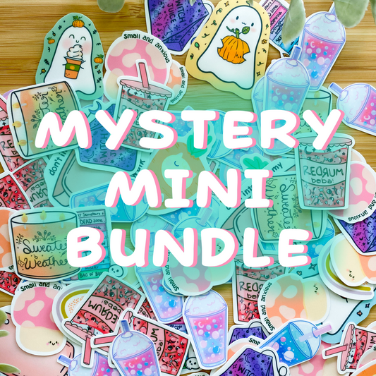 mystery mini sticker bundle
