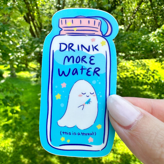 Drink More Water Sticker