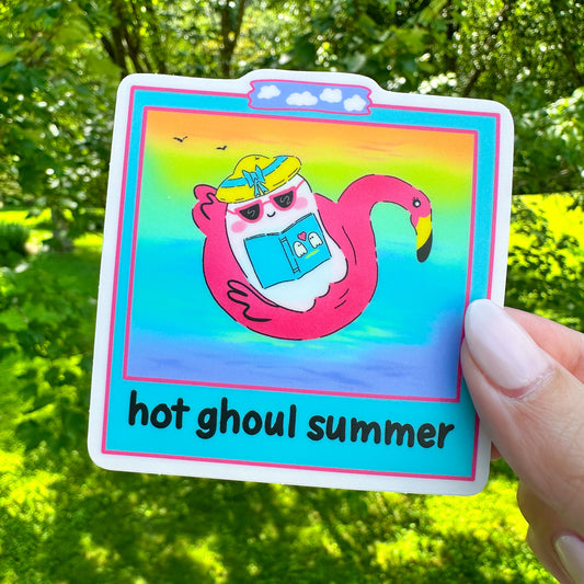 Hot Ghoul Summer Pola Sticker