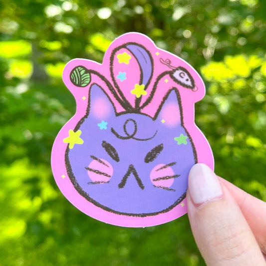 Cat Charm Sticker