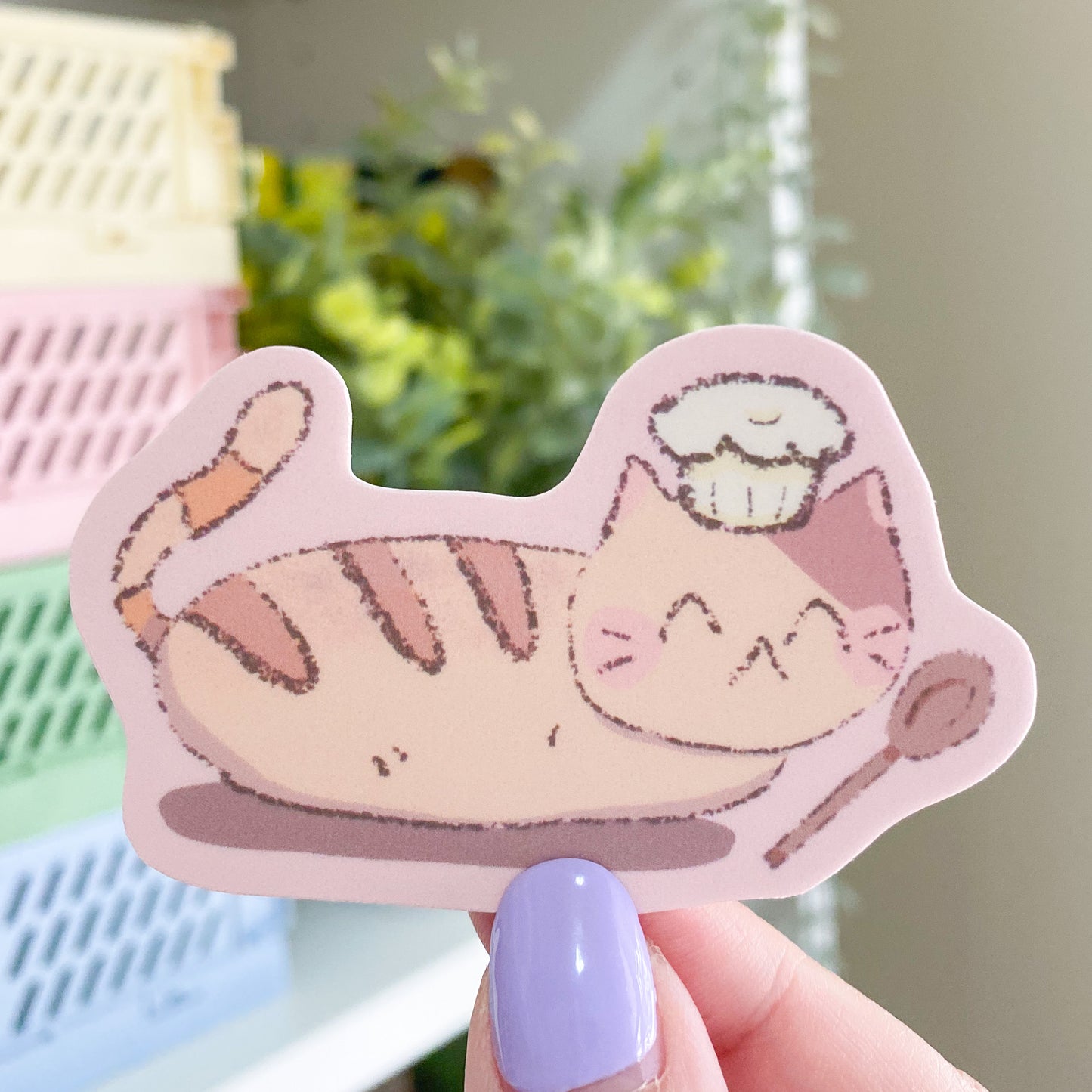 lil chef kitty sticker