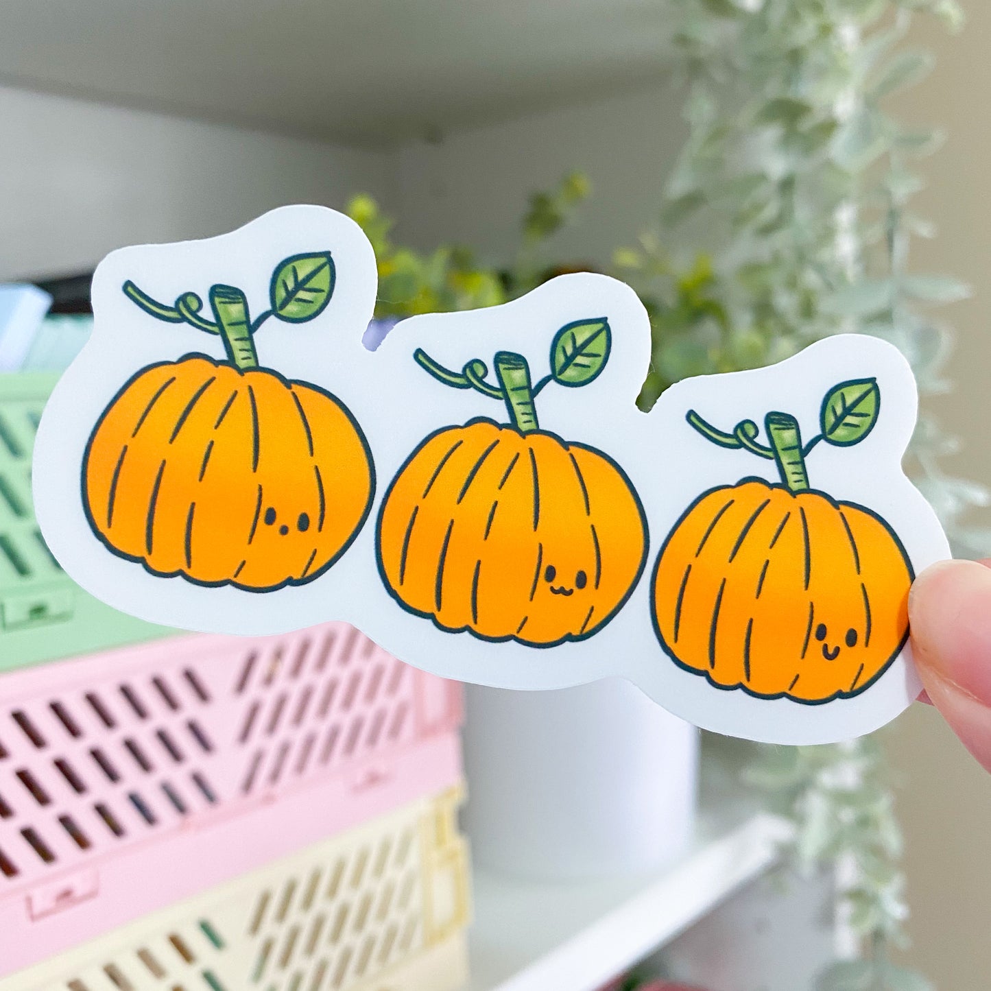 pumpkin trio sticker