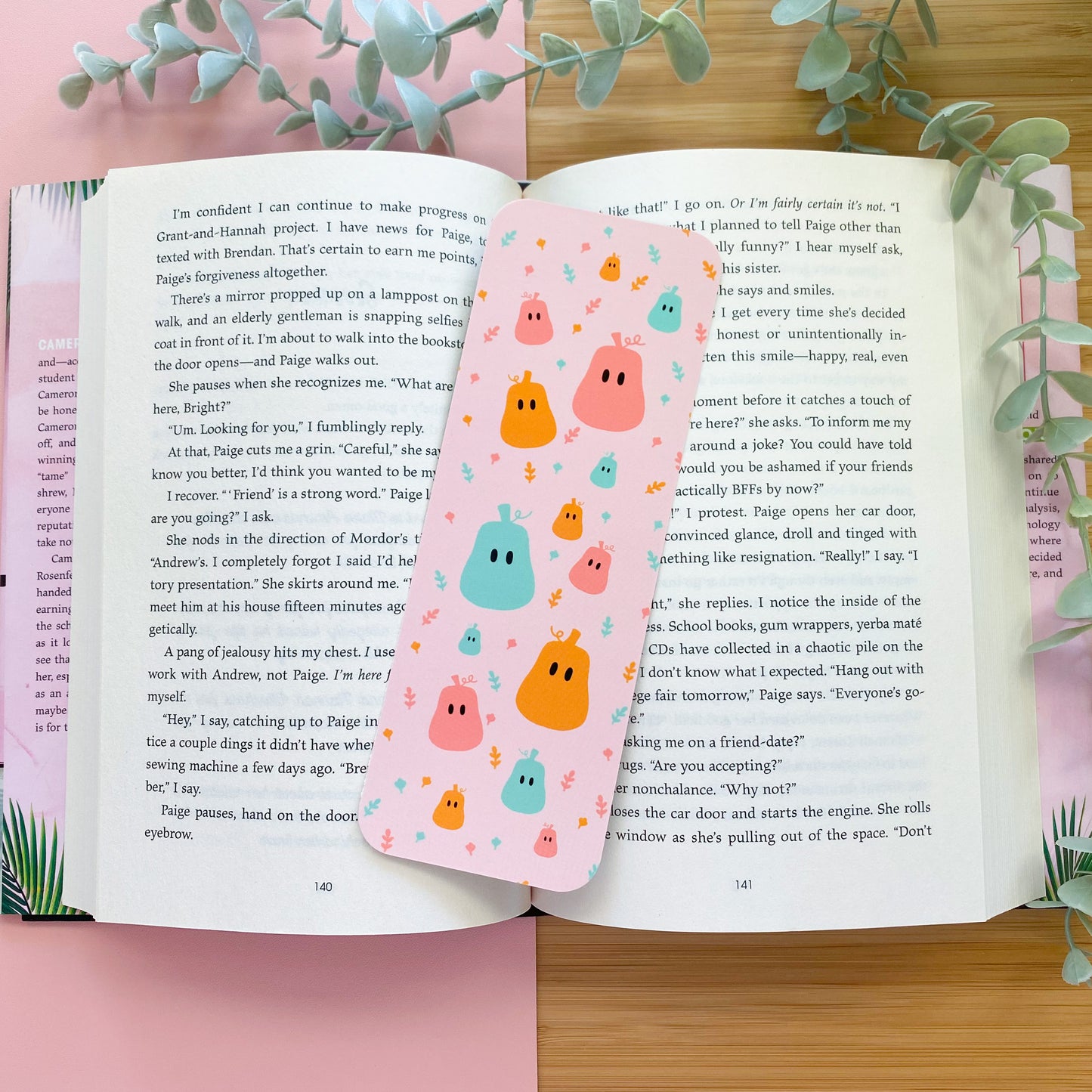 bookmark 'pastel gourds'